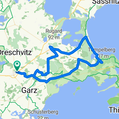 Rügentour von Samtens mit Abstecher zum Jagdschloß Granitz
