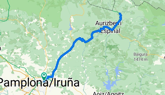 Burlada-Erro-Mezkiritz-Ibañeta