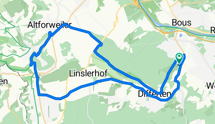 Wadgassen-Differten-Berus-Wadgassen