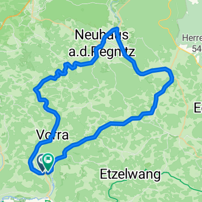 D_Bayern_Eschenbach-Vorra-Velden-Neuhaus a.d. Pegnitz-Krottensee-Königsstein: durchs Hirschbachtal