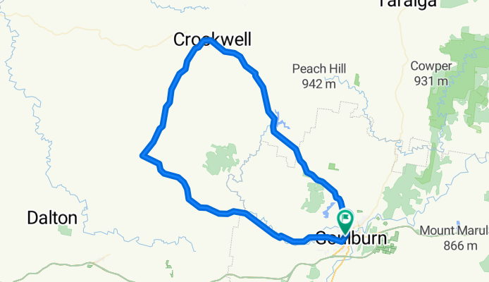 L&amp;L Crookwell vis Gurrandah Goulburn Loop