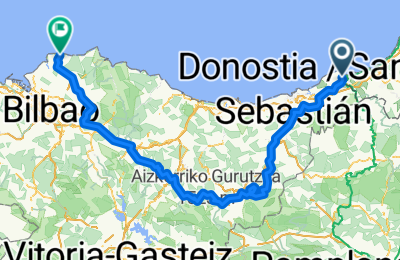 Route in der Bikemap App öffnen