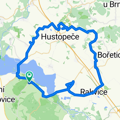 Pavlov-Hustopeče-Pavlovice-Zaječí-Pavlov