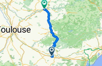 Route in der Bikemap App öffnen