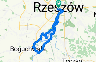 Route in der Bikemap App 枚ffnen
