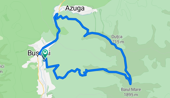 Busteni - Muntii Baiului - Azuga