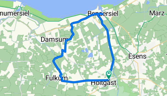 Holtgast - Nord/West Route
