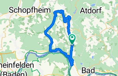 Route in der Bikemap App öffnen