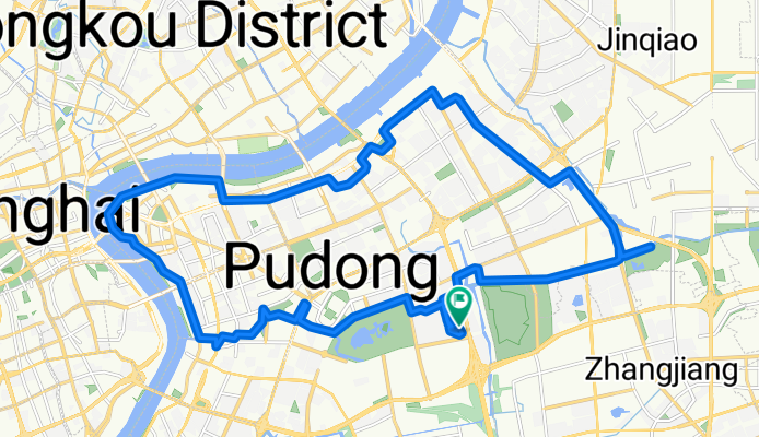 Shanghai -34,5 km around Pudong