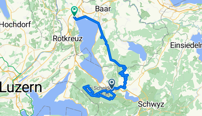 Rigi Kulm - Wildspitz - Zugerberg