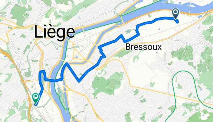 17 Retour - Guillemins - Droixhe - Marché Couvert
