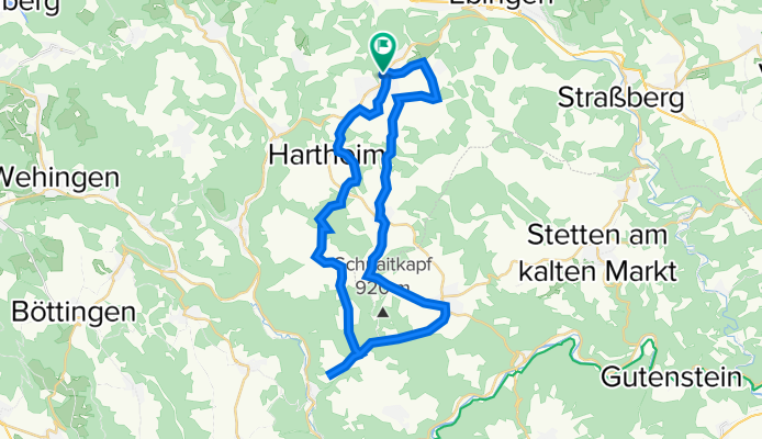 von Meßstetten nach Gnadenweiler und zurück