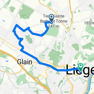 19 Retour - Saint-Lambert - Ans - Cité Lonay - XIV Verges