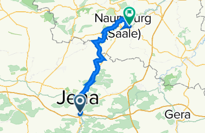 Route in der Bikemap App öffnen
