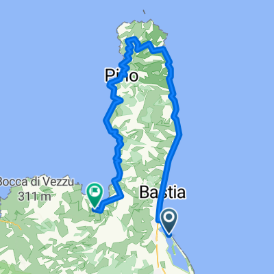Bastia (camp San Damiano) - St.Florent (camp Acqua Dolce)