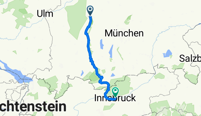Augsburg - Innsbruck