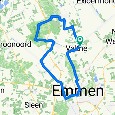 Valthe/Emmen/Odoorn/Polshoogte/Exloo/Valthe