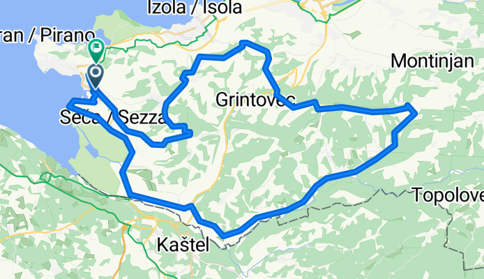 K6 po dolini reke Dragonje