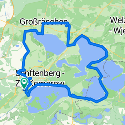 Brieske (Marga) - Senftenberg - Seen - Groß