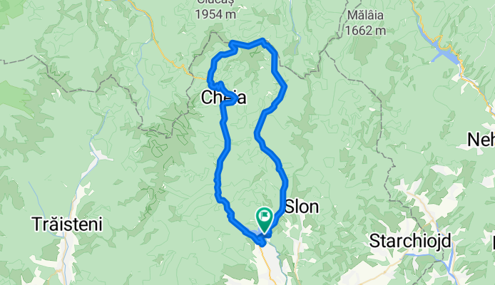 Muntii Ciucas - Cabana Ciucas (prin Valea Stanii)