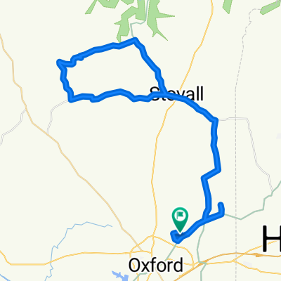 71 km Oxford - Oakhill Road Loop