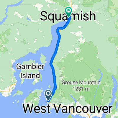 Sea-to-Sky Gleneagles to Squamish