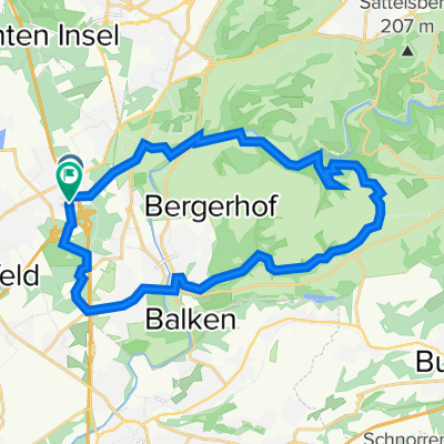 Trainingsrunde von Langenfeld 