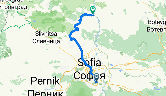София - Царичина - Своге