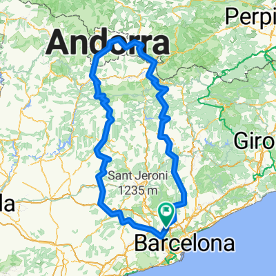 Ruta del Vallès a Andorra i tornar