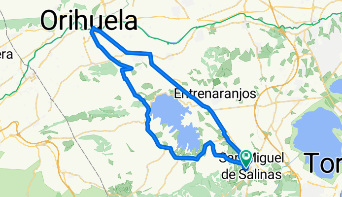 San Miguel de Salinas a Orihuela