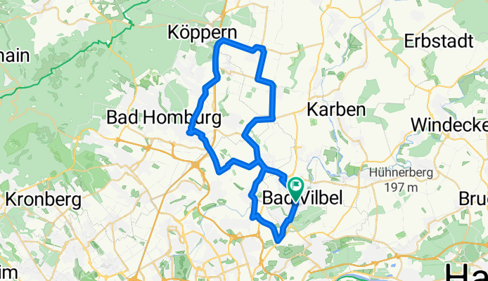Afterworkroute 5 - ca. 190 Hm