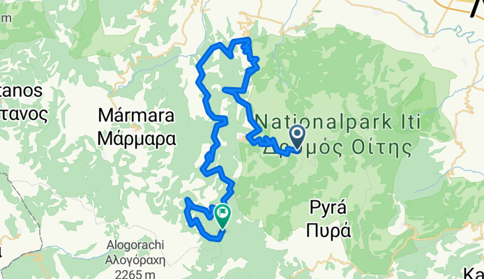 montaña grecia