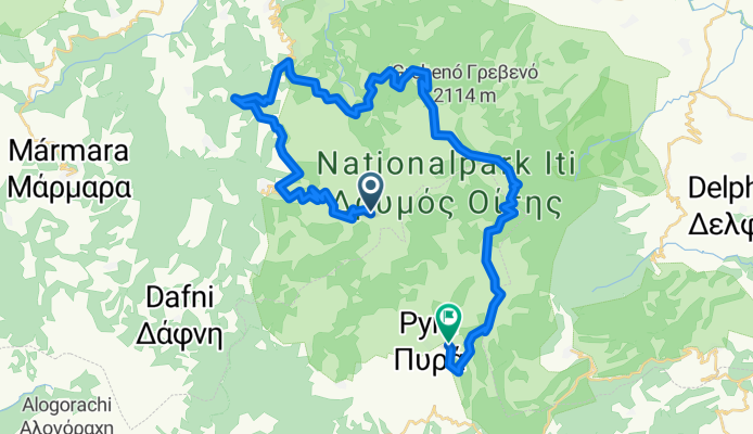 montaña grecia
