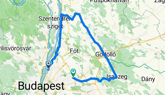 Dunakeszi-Göd-Sződ-Gödöllő-Nagytarcsa