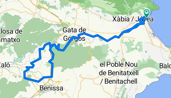 Open this route in Bikemap Web
