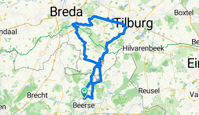 Merksplas-Tilburg en terug