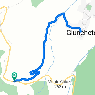 FR Corsica 18.4.1 - Route to Giuncheto Trailhead