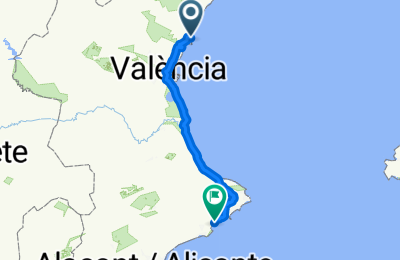 Route in der Bikemap App öffnen