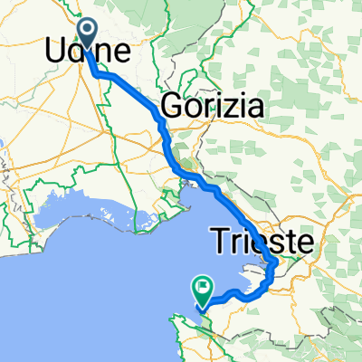 Udine-Monfalcone-Triest-Lucia