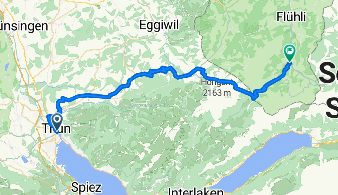 Alpine Tour: Thun - Fluhli