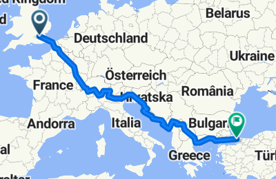 Route in der Bikemap App öffnen