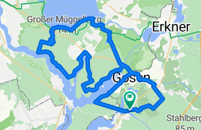 Route in der Bikemap App öffnen