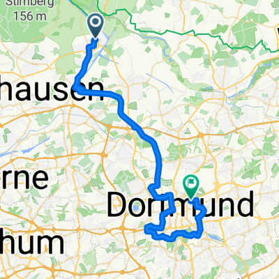 03 Dortmund EMS Kanal - NRW Strecke