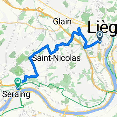 22 Aller - Pt d'Avroy - St-Nicolas - Pansy - Jemeppe GR