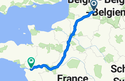 Route in der Bikemap App öffnen