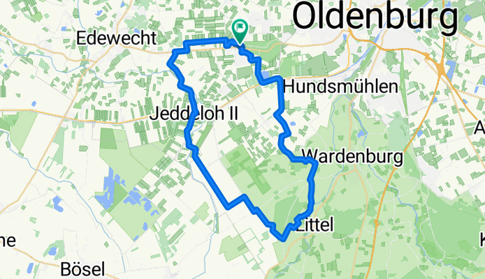 (Vehnberg-Littel) - Rundfahrt Friedrichsfehn - Benthullen