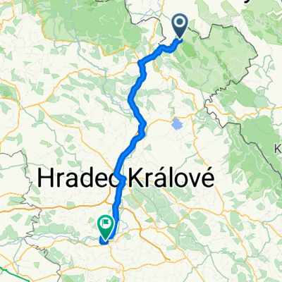 Pardubice - Hr.Králové - Trutnov - Adrspach