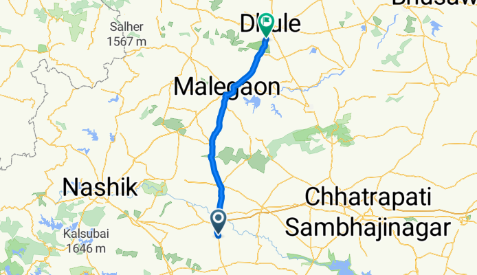Shirdi to Dhule
