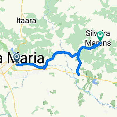 Serra de Silveira com bate e volta no trevo de palma