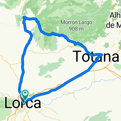 Lorca - Zarzadilla de Totana - Totana - Lorca